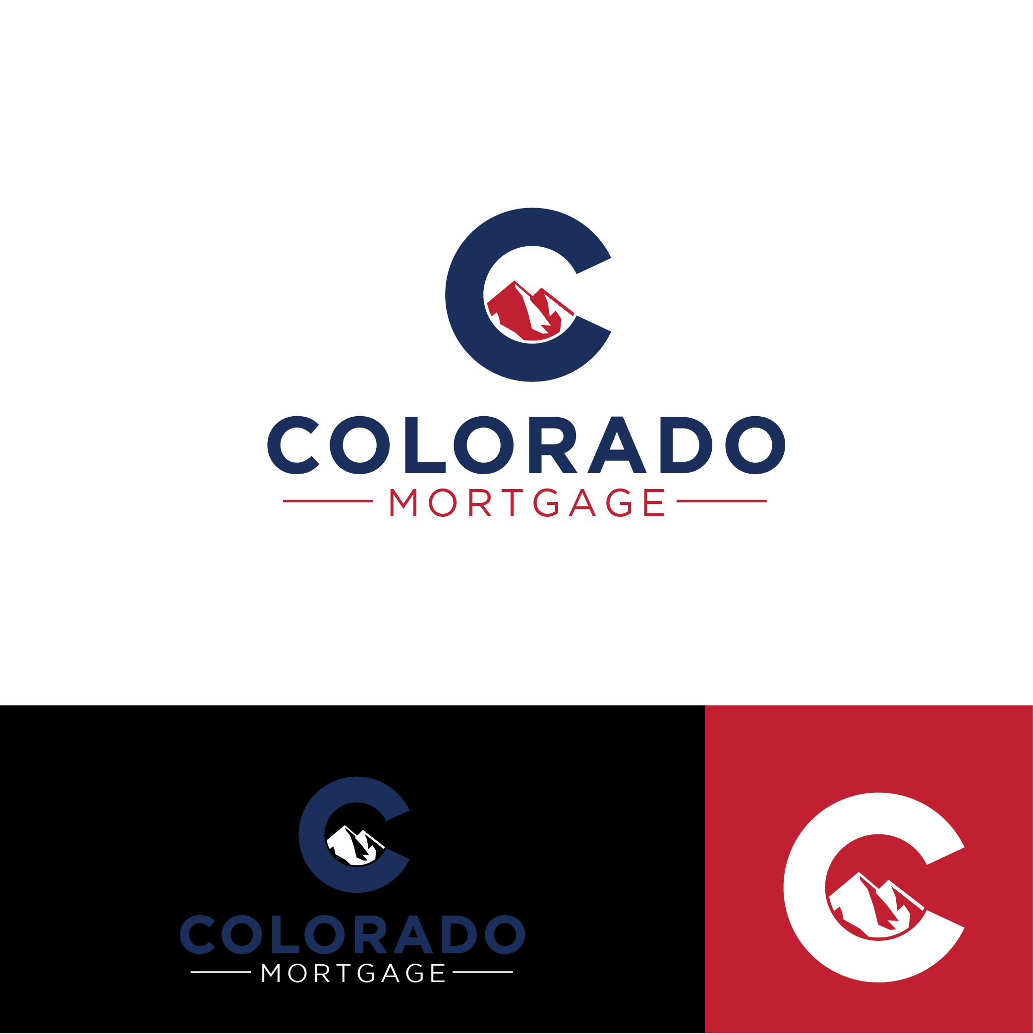 Colorado Mortgage, a Logo & Identity project by UtahMortgage crowdspring