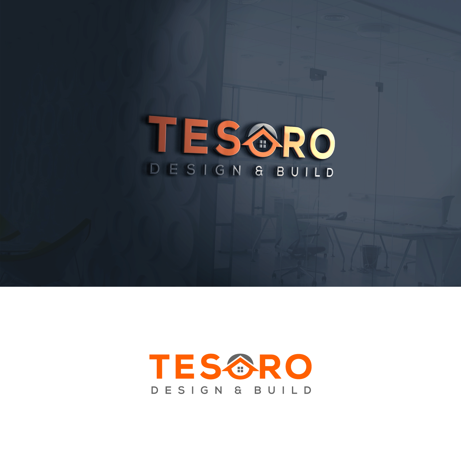 custom home builder logo