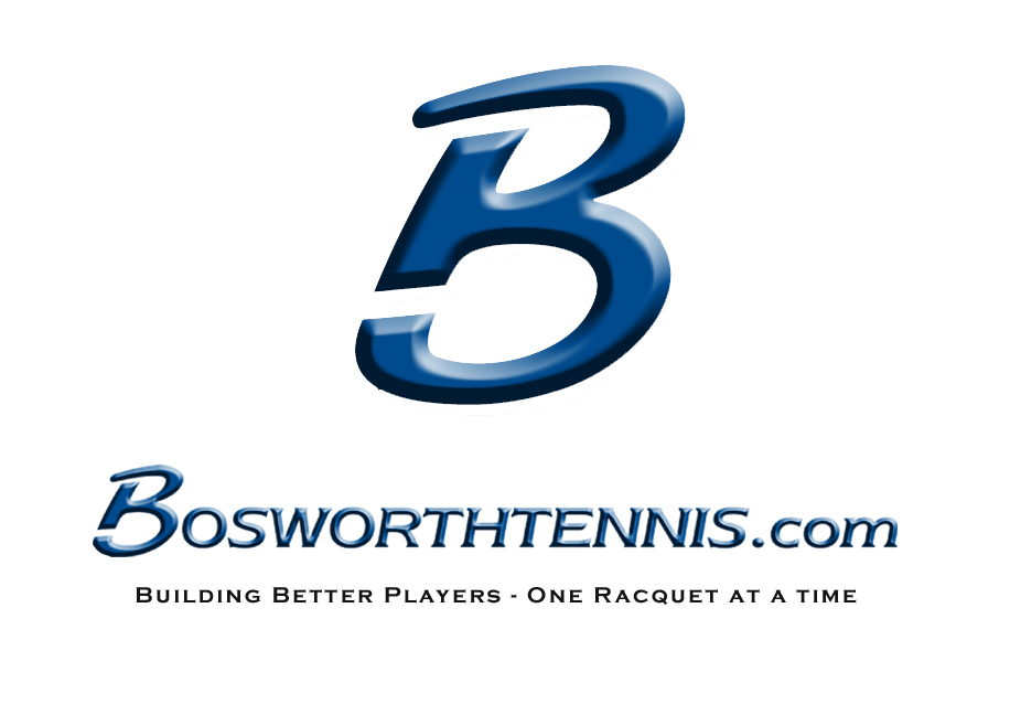 Custom Tennis Racquets, a Logo & Identity project by bosworthtennis