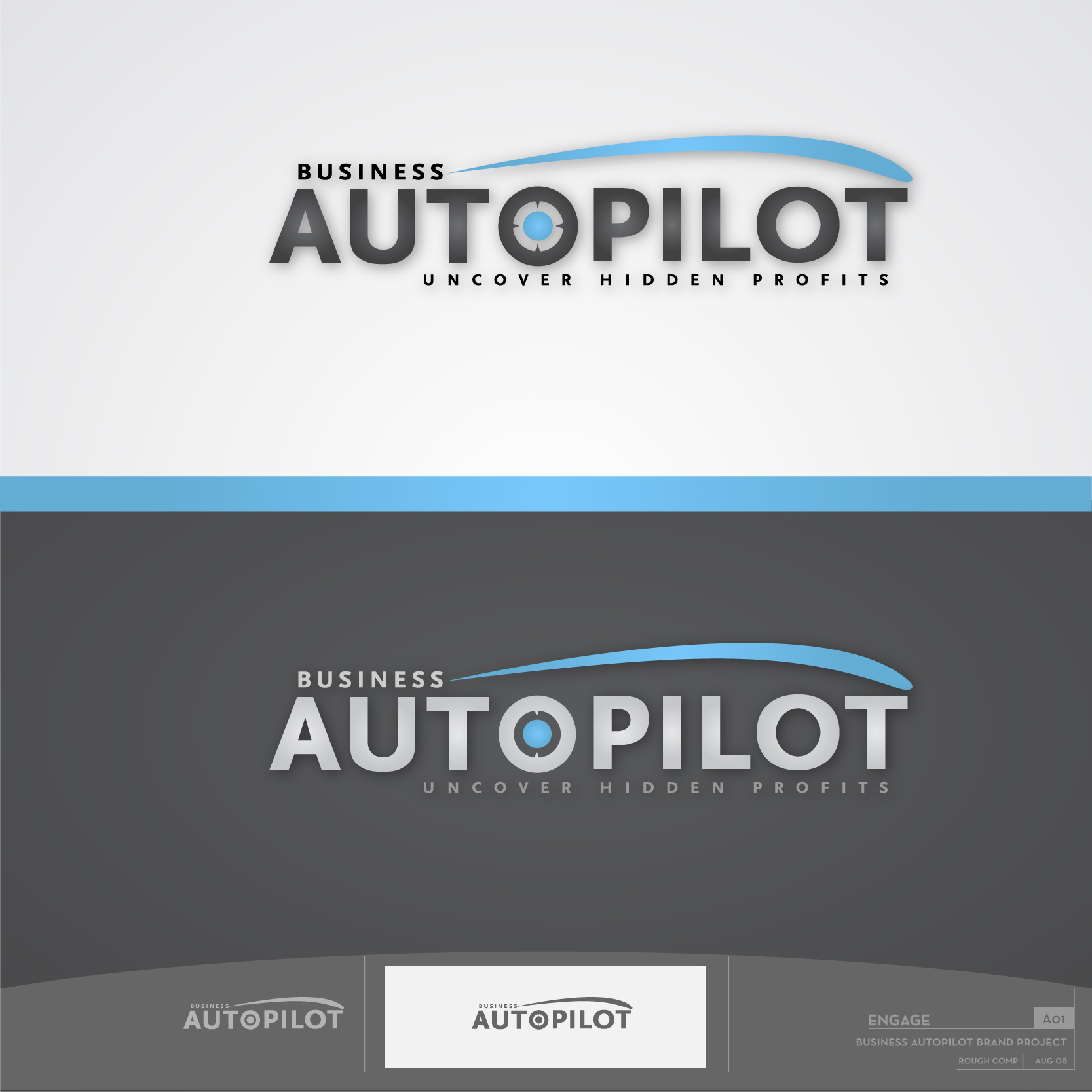 Business Autopilot branding pack, a Logo & Identity project by hzqt1k