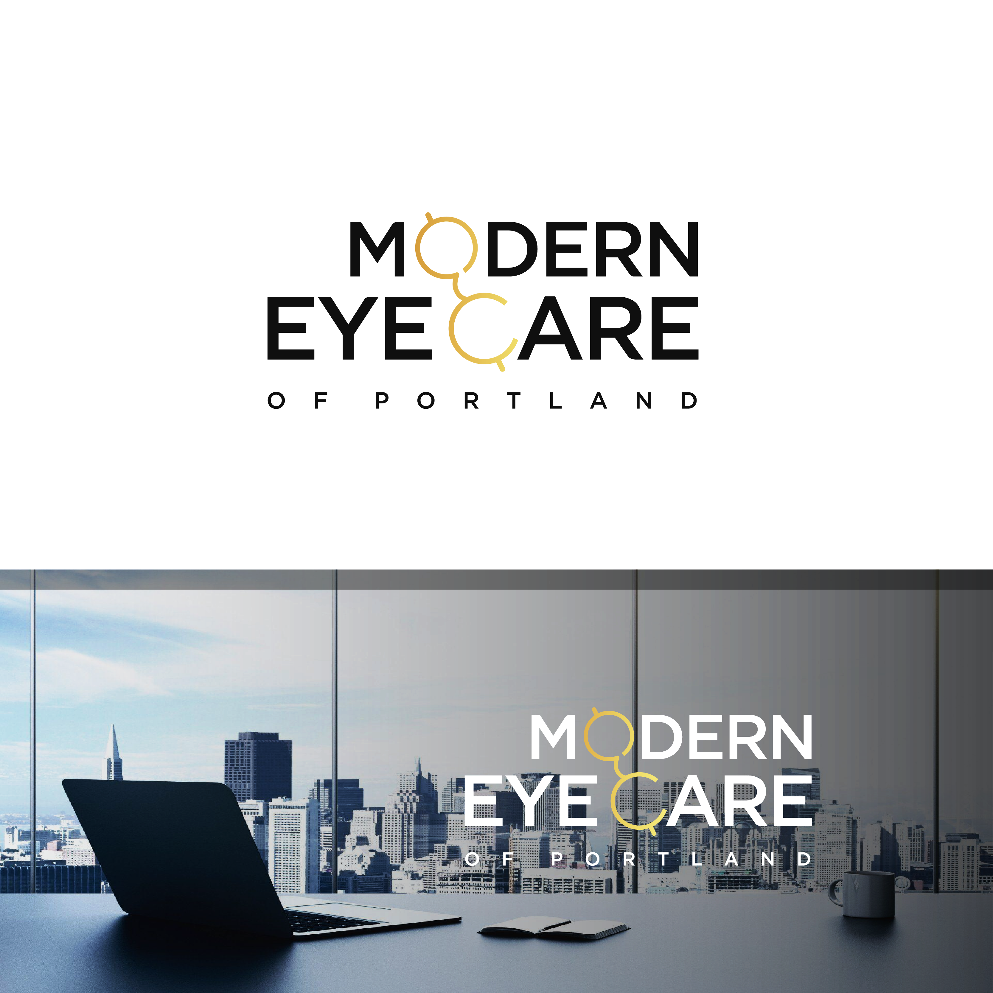 modern optical shop in portland, a Logo & Identity project by Sadaf35